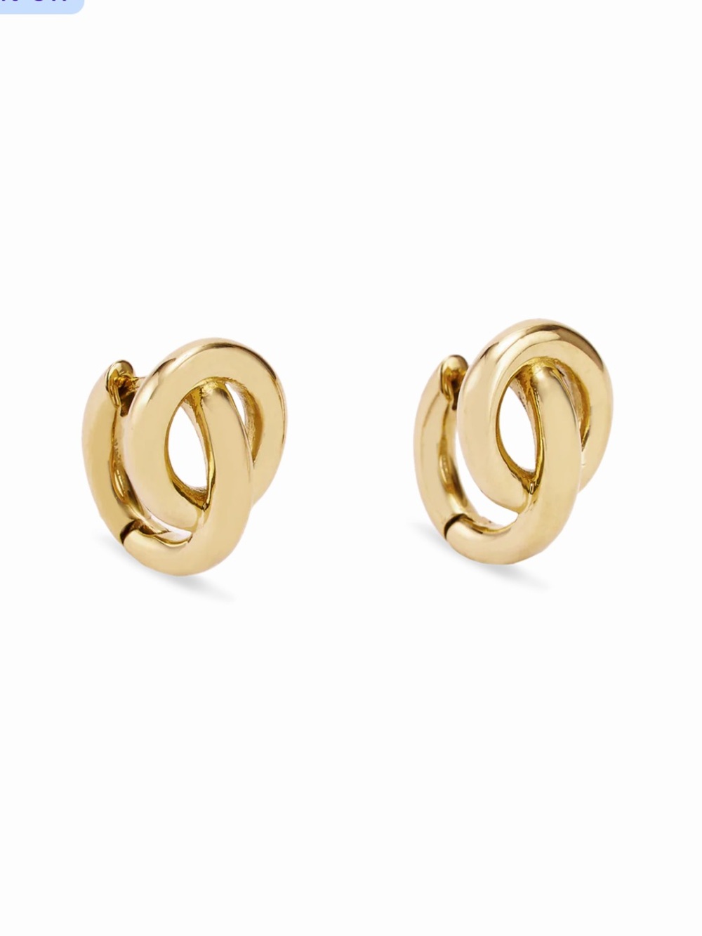 NWT Hey Harper September Chain Earrings Waterproof Non-Tarnish
